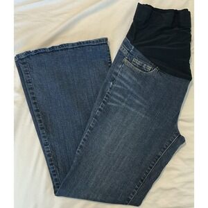 American Star Maternity Flare Jeans with Belly Band Size‎ L
